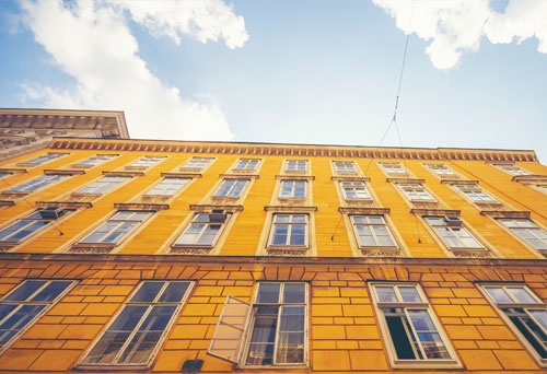 Welche Farbe kommt auf die Außenfassade