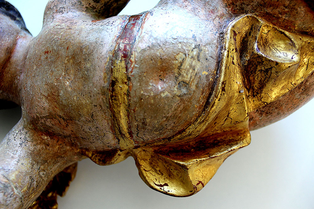 Restauration Kunst, Restauration Gipsfiguren und Restauration Holzfiguren, Rostoptik