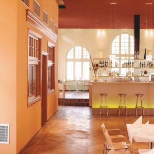 Malermeisterin Kogge - Wohnzimmer Orange