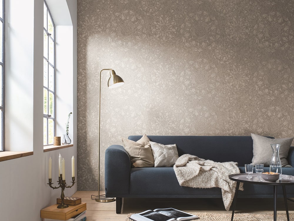 Malermeisterin Kogge - Wohnzimmer mit Muster
