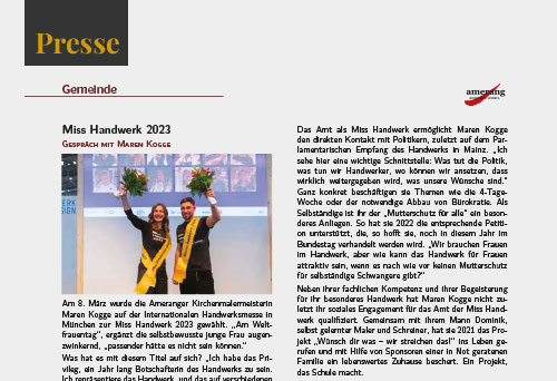KOGGE Presse Interview Ameranger