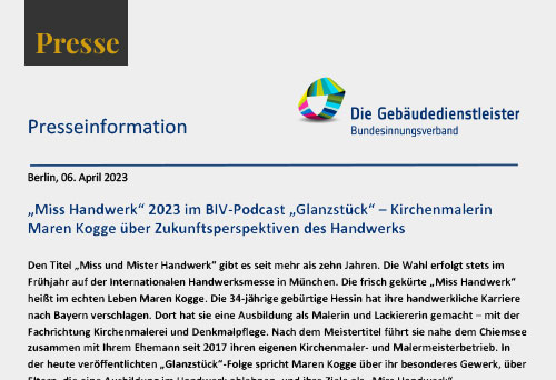 KOGGE Presse Podcast Die Gebäudereiniger