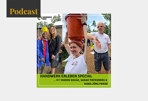 MAREN KOGGE Presse Podcast Handwerk erleben Rwanda